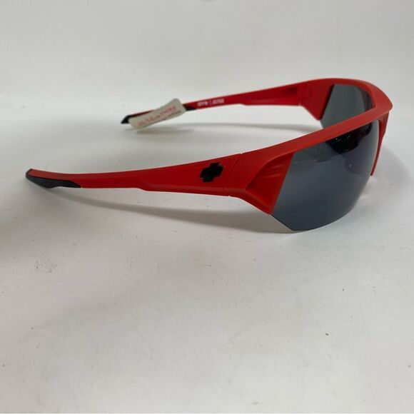 SPY OPTIC ALPHA SUNGLASSES 68/14/125 RED WITH GRAY LENS -H87 - Picture 3 of 9